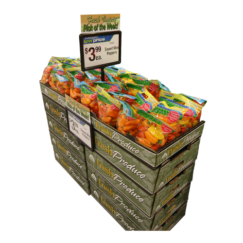 Stackable Produce Displays